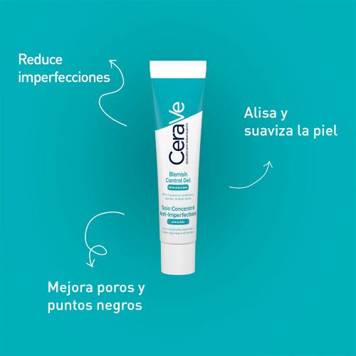 CERAVE GEL CONTROL IMPERFECCIONES AHA & BHA 40 ML